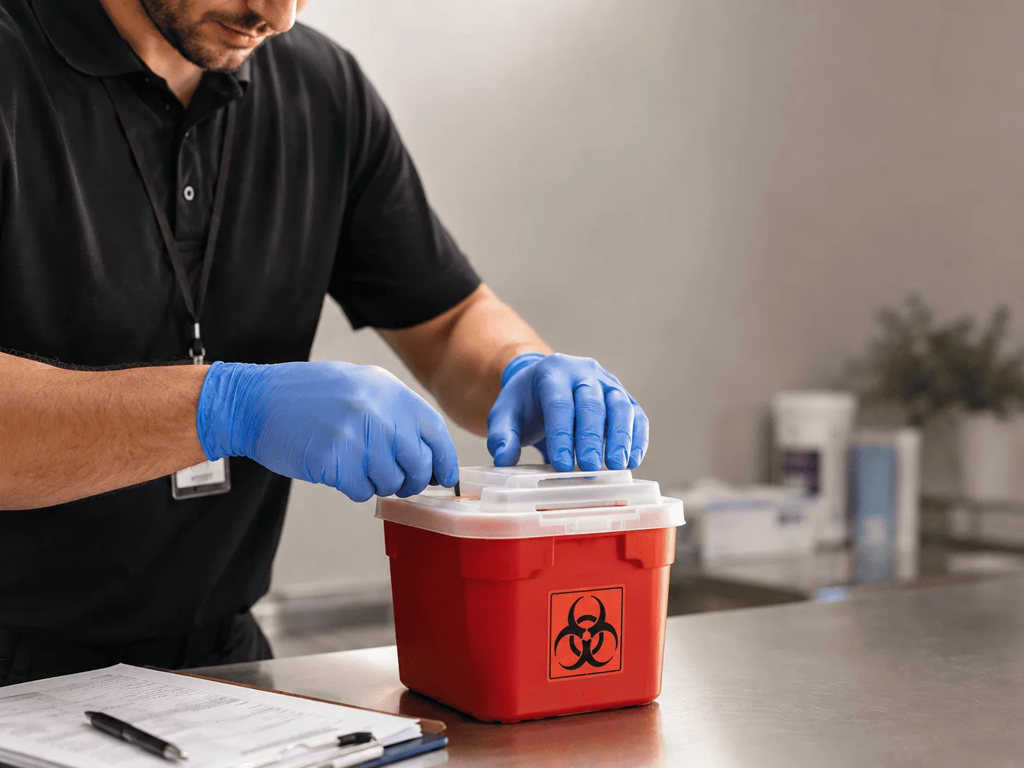 Why choose Sharps Waste Disposal in Menominee, MI